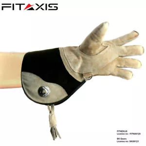 Eagle Raptor Falconry Glove Hawking Animal Handling Falcon Training Glove - Picture 1 of 3