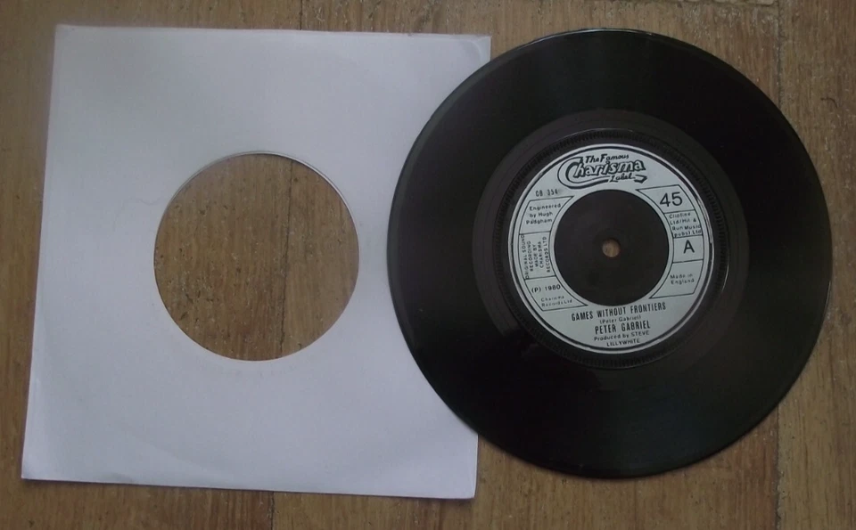 Games without frontiers by Peter Gabriel  7" vinyl Charisma CB 354 - Image 1 of 1