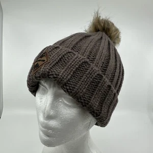 NWT DaKine Kylie Beanie Sparrow Feece Lined Pom Top Gorpcore Snowboard - Picture 1 of 10