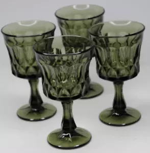 Vintage Noritake Perspective Smoke Brown Stemmed Goblets 6 3/8 " Lot of 4 Japan - Picture 1 of 6