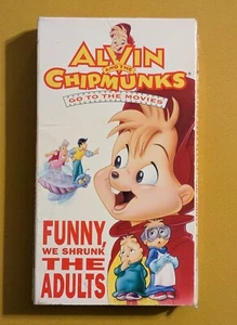 Alvin And The Chipmunks Go To The Movies - Funny We Shrunk The Adults (VHS) 90s - Picture 1 of 8