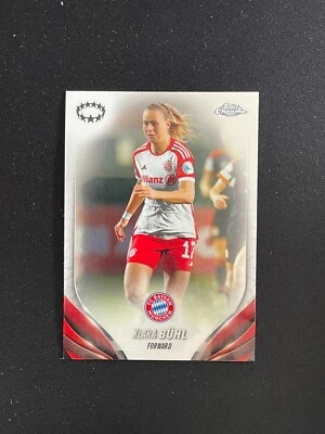 Klara Buhl 2023-24 Topps UEFA Womens Champion's League Chrome Base #85 - Image 1 of 2
