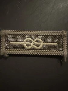 UK Vintage Cloth Scout Leader Badge 15 Years Length Of Service Award Patch - Picture 1 of 3