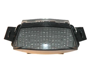Kawasaki Ninja 650R / ER-6 06-08 SMOKE Integrated Tail Light 23025-0020 0217-IT - Picture 1 of 2