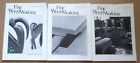 Lot de 3 magazines FINE WOODWORKING 1984