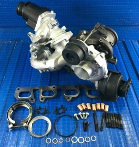 Bi Turbocompressore VW Crafter 30-35 Bus 2.0 TDi 142 163 CV CKUB (Bi) CKUC 53049700143 - Foto 1 di 12