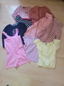 6 x Pullover 2 x T-Shirts 1 x Jumpsuit Gr. 128 week end a la mer usw. - Bild 1 von 10