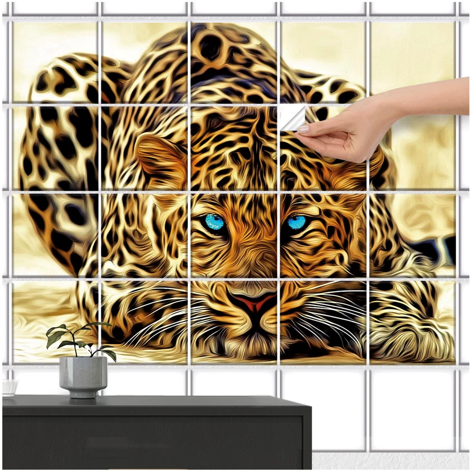 FoLIESEN Fliesenaufkleber - selbstklebendes Fliesenbild - Majestätischer Jäger - Bild 1 von 1