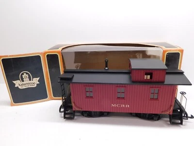 Kalamazoo Toy Train Works G Scale Model Train MCRR Caboose - Image 1 of 4