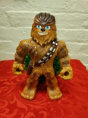 Figura de acción de juguete Star Wars Galactic Heroes Mega Mighties Chewbacca 10" Foto 1 de 2