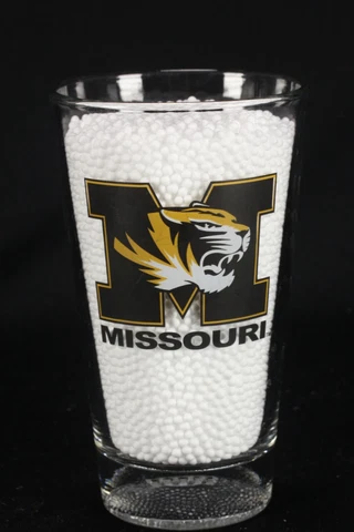 Missouri Tigers Football 2000 Memorial Stadium Inaugural Season Glass Tumbler Cover