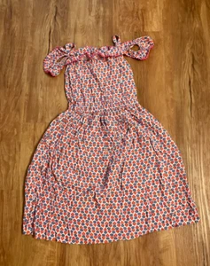 Carter's Summer Dress With Straps Size 4 Printed Maxi Poplin Dress - Picture 1 of 3