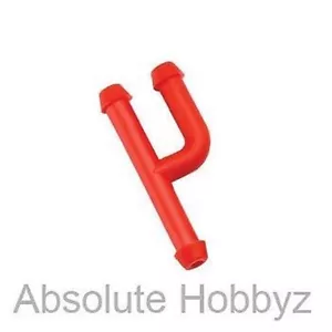 Du-Bro 2371 In-Line Fuel Connector w/Plug (2) (Red) - Picture 1 of 1