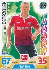 Topps Match Attax 17/18 - 130 - Matthias Ostrzolek