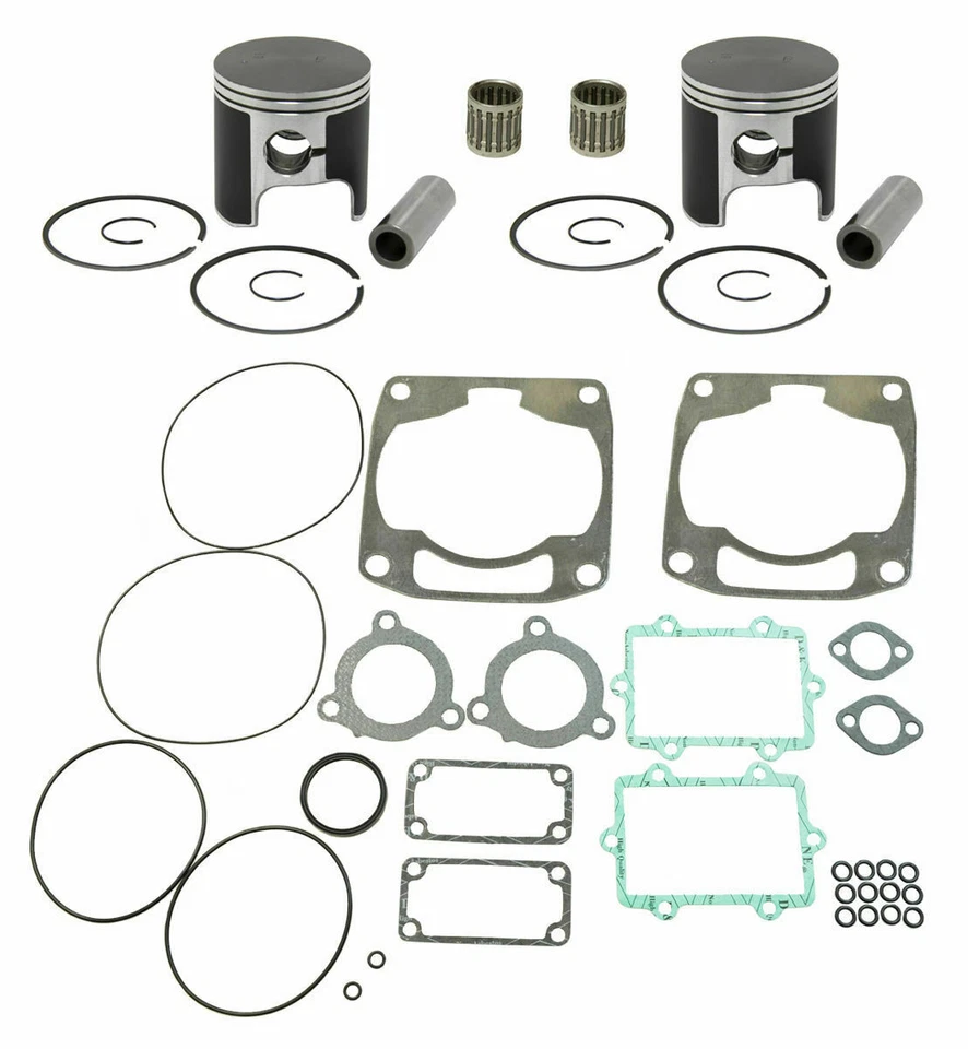 Arctic Cat Mountain Cat 800 Top End Rebuild Kit SPI Pistons Bearings Gaskets Std - Image 1 of 4