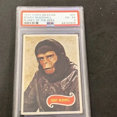 1975 Topps PSA 4 Planet Of The Apes Mexico Variant Mexican CardVery Rare - Image 1 of 4