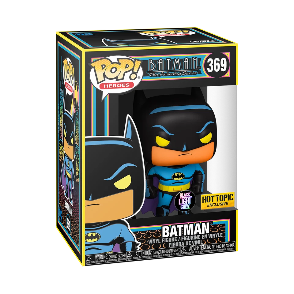 Funko Pop! Vinyl: DC Universe - Batman (Black Light Glow) - Hot Topic (Exclusive) #369