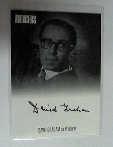 Avengers The Complete Collection Series 1 David Graham (AVDG)  Autograph Card