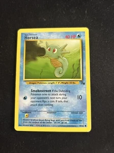 Horsea 49/62 Fossil Set Pokemon Card - Picture 1 of 12
