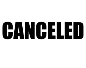 Canceled Sticker - 2 Pack - Canceled Decal