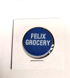 10 Cent - Blue Token - Food Stamp Credit - Felix Grocery - Picture 1 of 2