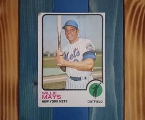 1973 Topps - #305 Willie Mays (FR-G) (HOF) (Final Card) - Bild 1 von 6