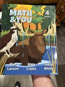 Math & You Grade 4, Volume 1 Ron Larson, Big Ideas Learning - Picture 1 of 3