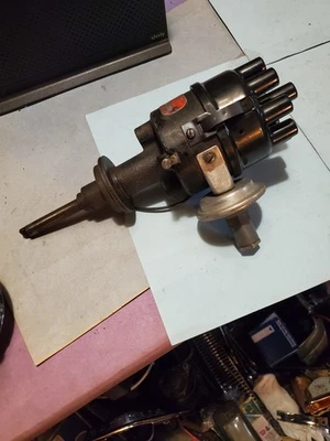 1956 Chrysler 300B Auto-lite/Chrysler 354 Duel point Distributor W/Cap #1540552 - Image 1 of 4