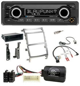 Blaupunkt Bluetooth DAB Lenkrad USB Autoradio für Hyundai IX55 2009-2012 silber - Bild 1 von 12