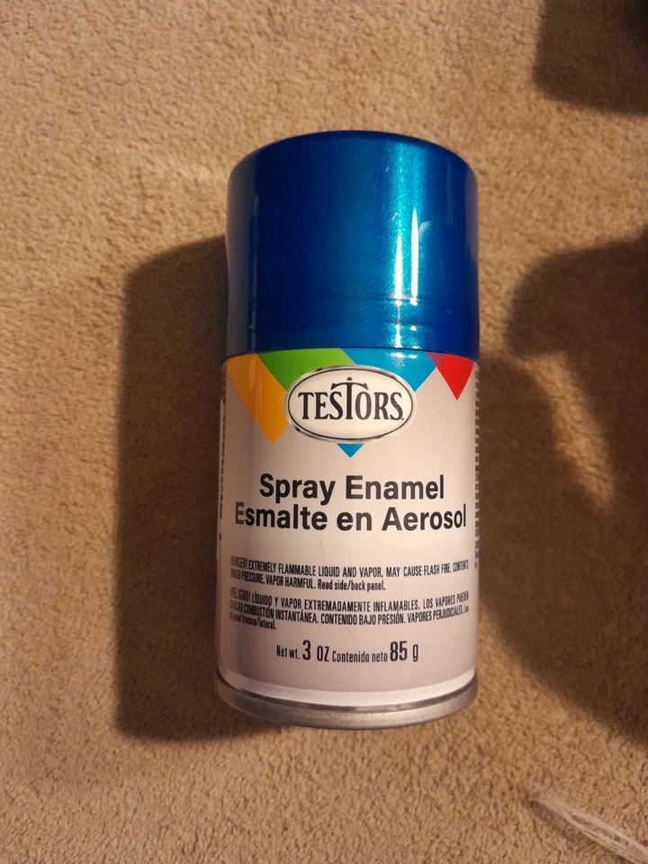 Pintura en aerosol esmaltada azul brillante Testors 3 oz 1210 Foto 1 de 1