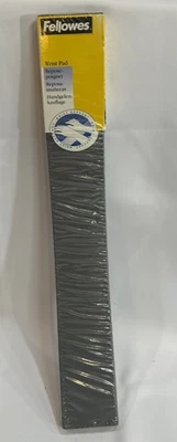 Fellowes Wrist Pad Rest Cushion Gray forComputer Keyboard - Vintage 1997 - Image 1 of 4