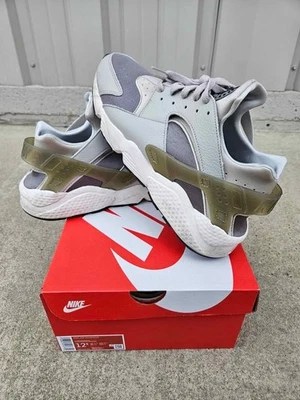 Nike Air Huarache Ligero Hierro Mineral Plano Peltre FB3259-001 Hombres Usado Foto 1 de 4