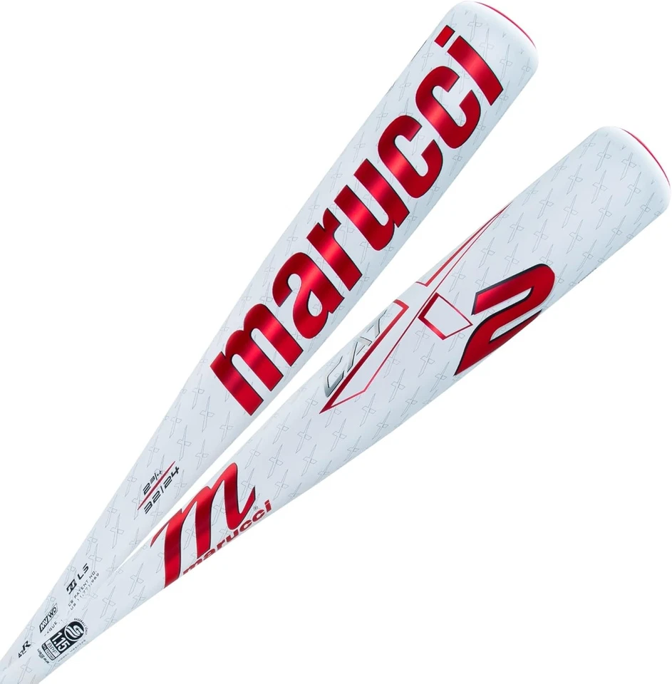Nuevo Bate de Béisbol Marucci CATX2 Senior League -8 USSSA 2 3/4" Rojo/Blanco Foto 1 de 1