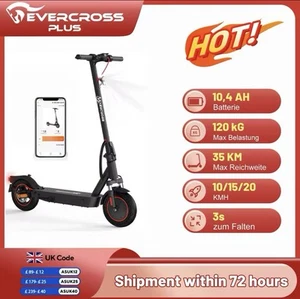 EVERCROSS PLUS EV10K Pro Electric Scooter 10" Foldable Scooter, app control - Picture 1 of 6