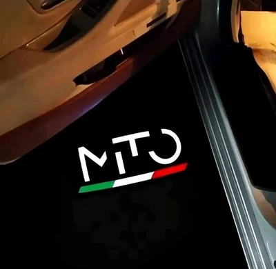 2 PROIETTORI LOGO Luci cortesia LED Alfa Romeo MITO 159 Giulietta Stelvio Brera - Immagine 1 di 4