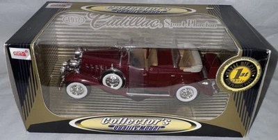 Vintage Anson Classic 1932 Cadillac Sport Phaeton V16 Rare Red Diecast 1:32 - Image 1 of 4