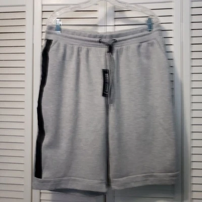 Pantalones Cortos Wicked Stitch Tech Performance Para Hombre Talla XL Gris 10" Bolsillos Entrepierna Foto 1 de 4
