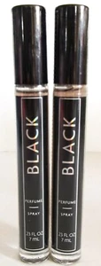 Bath Body Works Fragrance Experiment BLACK Perfume Spray .23 fl. oz/7 mL NEW x 2 - Picture 1 of 3