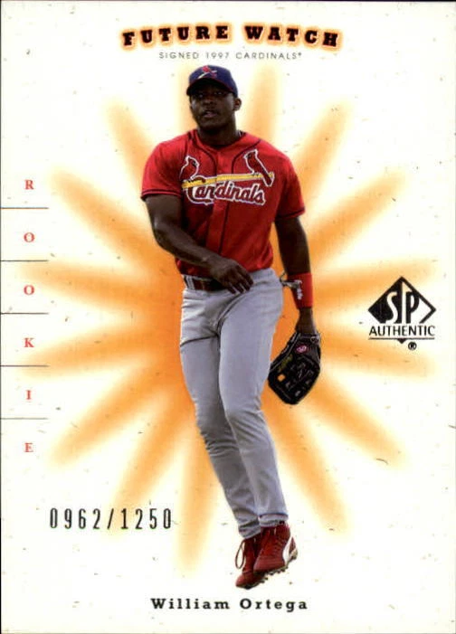 2001 Upper Deck SP Authentic #123 William Ortega FW RC /1250 - NM-MT - Image 1 of 2