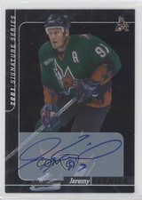 2000-01 ITG Be A Player Signature Series Auto Jeremy Roenick #59 Auto