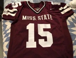 Camiseta Nike Mississippi St Bulldogs Dak Prescott talla 54 granate Dallas Cowboys - Imagen 1 de 8