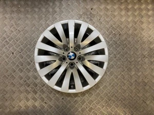 08-15 BMW 7 SERIES F01 F02 F04 18" INCH 15 SPOKE 5 STUD ALLOY WHEEL 8JX18EH2+ - Picture 1 of 11