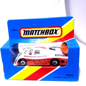 MJ7 Matchbox - 1/55 scale Toy Show - MB66 Sauber - Orange & White - Bisotherm - Picture 1 of 6