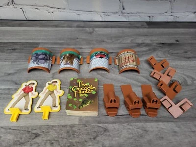 Milton Bradley Vintage 1999 Crocodile Hunter Game Replacement Pieces Lot Cards - Image 1 of 4