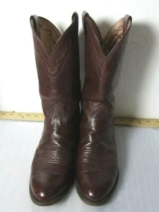 Nocona K0814 8028 Herren Größe 8,5 D Braun Leder Cowboystiefel [SK] - Bild 1 von 11