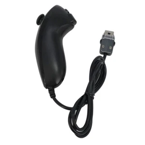 Nunchuck manette pour Nintendo Wii et Wii u - Noir - Photo 1/8