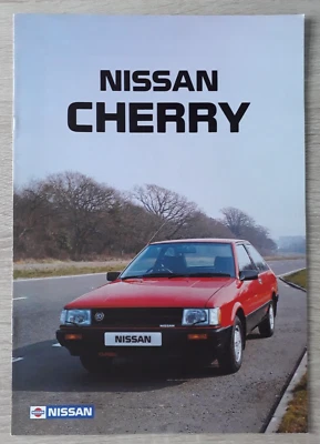 Nissan Cherry Range Brochure 1984 - GS SGL Europe GTI Turbo - Image 1 of 4