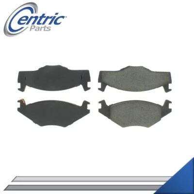 Pastilhas de freio dianteiras conjunto premium esquerda e direita para 1985-1993 Volkswagen Cabriolet - Imagem 1 de 4