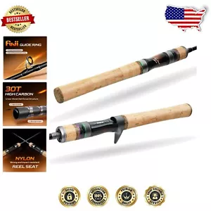 Premium 2PCS BFS Casting Rod – Sensitive 30T Carbon Fiber for Trout and Panfish - Picture 1 of 9