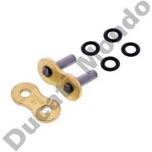 JT Cadena Remache Eslabón 520 Z3 Oro X Anillo Hueco Conexión Motocicleta RL - Imagen 1 de 4